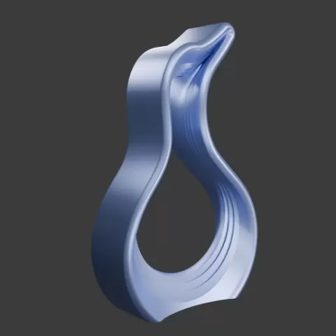 Modern bird sculpture