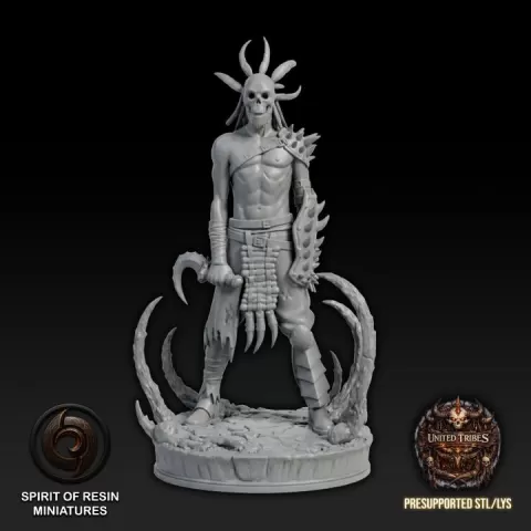 LUTEN, THE FANATIC by Spirit of Resin Miniatures