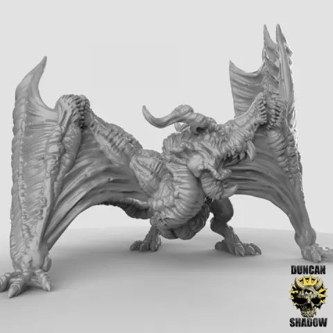 Byakhee (pre supported) by Duncan Shadow