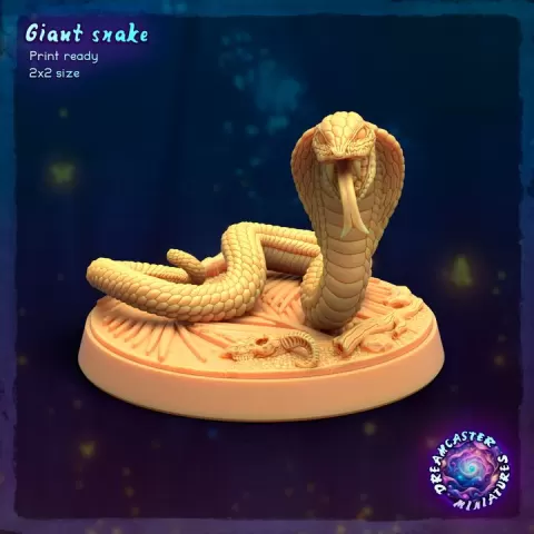 Giant snake by Dreamcaster