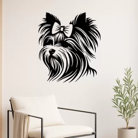 Cute Dog - Wall Art Multicolor