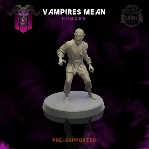 Vampires mean by Zabavka Workshop