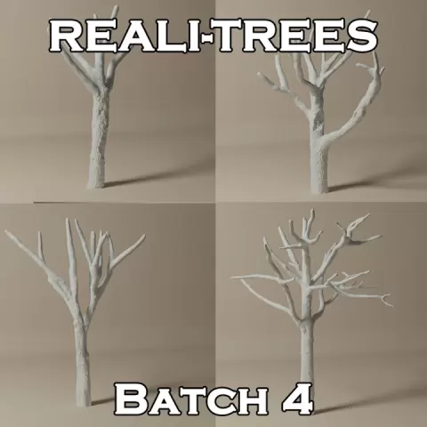 RealiTREEs -Batch 4 - 5 Trees by Pandora's Hobbies