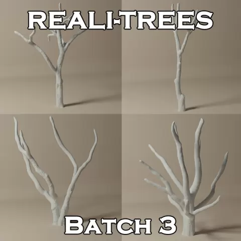 RealiTREEs -Batch 3 - 5 Trees by Pandora's Hobbies