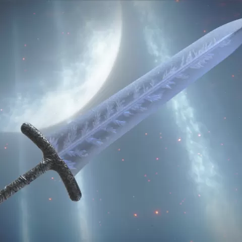 Dark Moon Greatsword - Elden Ring by Aguilar Workshop