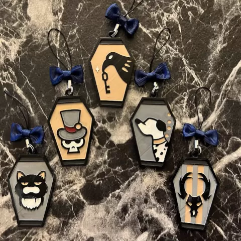 Night Raven College Staff Charms - Twisted Wonderland by ICosplayInsanity