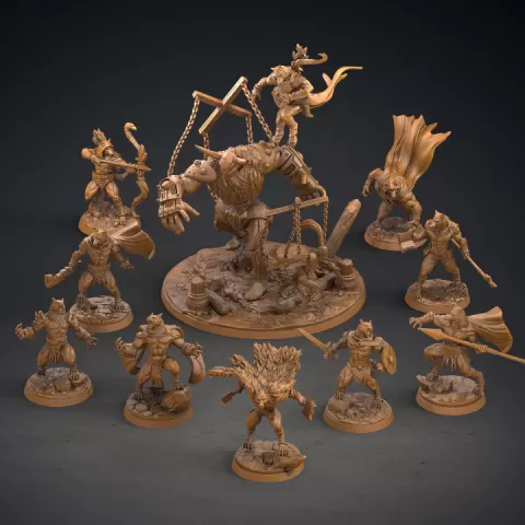 Silverfangs Guild by Clay Cyanide Miniatures