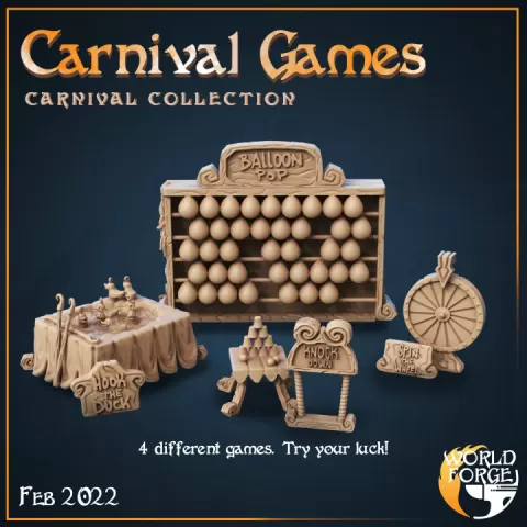 Carnival Games - Terrain by Embernell Studio
