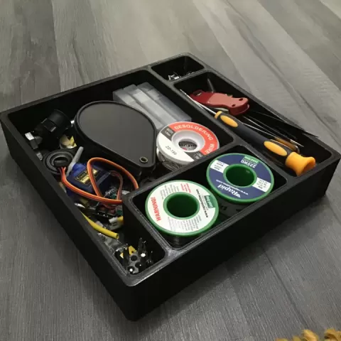 Tool/ junk storage tray by Logan TR J