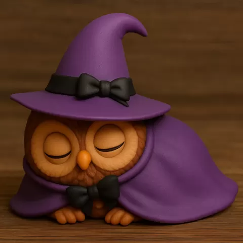 Sleeping Wizard Owl