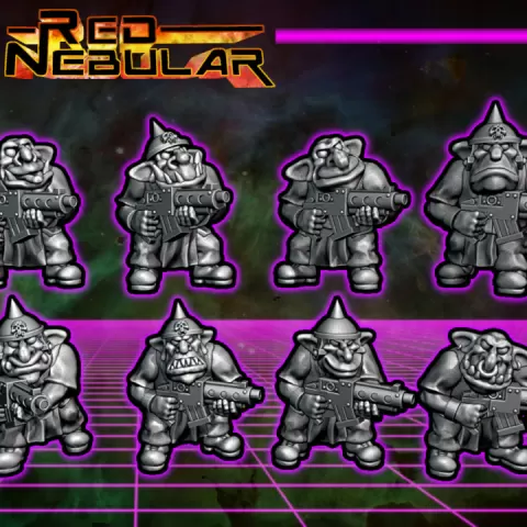 Space Goblin Autogunners by Red Nebular