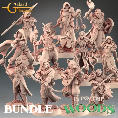 Heroes Bundle by Galaad Miniatures