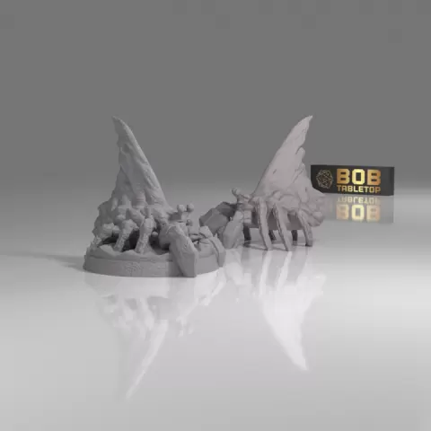 Shark fin crab by Bob Tabletop