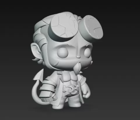 baby Hellboy