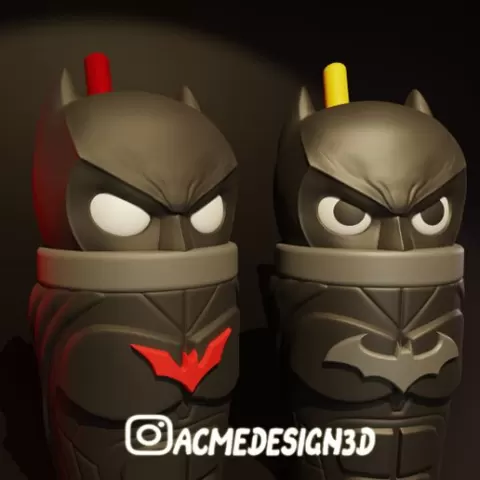 milkshake batman cup