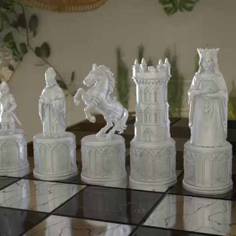 Medieval Chess Set