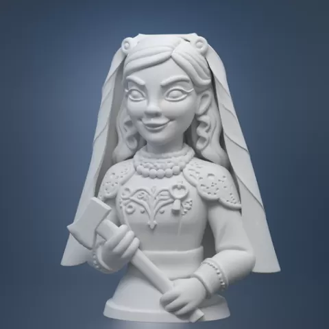 Haunted Mansion Constance Hatchaway Bust