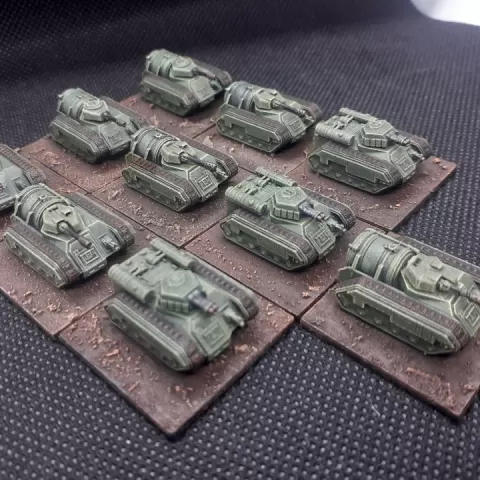 Epic Scale Flame Tank by M'khand