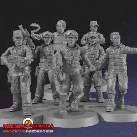 SG Team by Monstrous Encounters