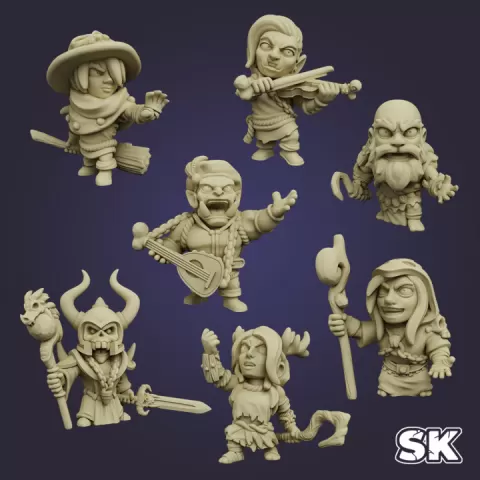 Adepts and traps by StoneKing