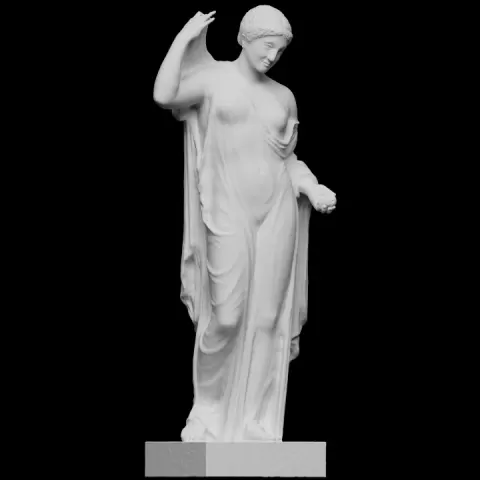 Aphrodite, goddess of love, of the "Venus Genetrix" type by Scan The World
