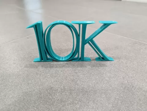 10K Runners Plaque - Trash Can Guy