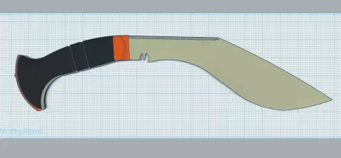 11 Inch Balanced Khukuri - Cyberbeast