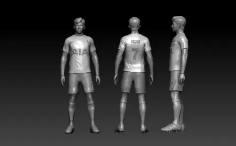 Son heung min - PLAYER FOOTBALL - 3D PRINT - KHUONGTAINANG