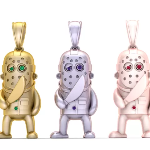 Masked Slayer Pendant