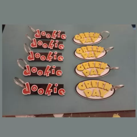 Dookie GD keychains - 2 keychain - Two keychains