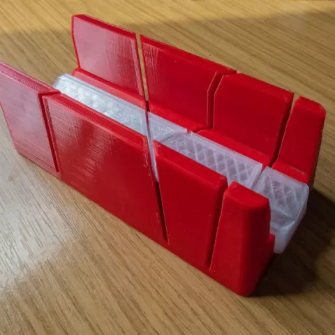 Mitre Block for Plastic Trunking & Conduit by moXDesign