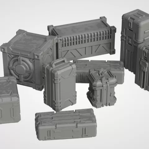 scifi boxes 3 by ForgeBits