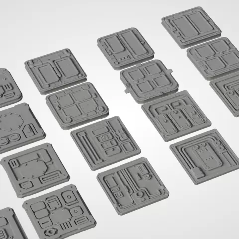 Scifi Panels 1 by ForgeBits