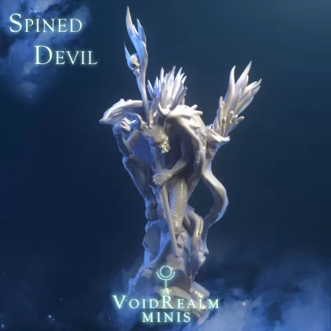 Spined Devil by VoidRealm Minis