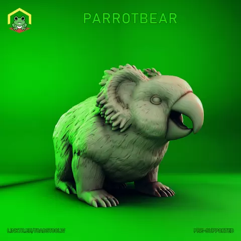 Parrotbear by The Toadstool Weaver