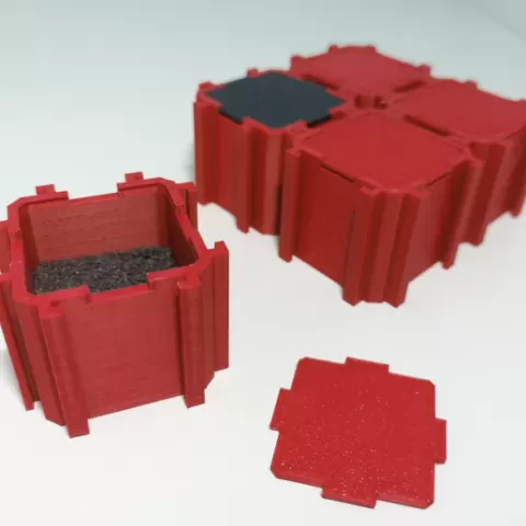 Modular Box with a Lid
