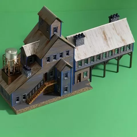 COMMERCIAL BLDG. 1:87 HO SCALE