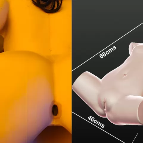 Fleshligth Holder - Fit Natural Girl Torso & SexDoll