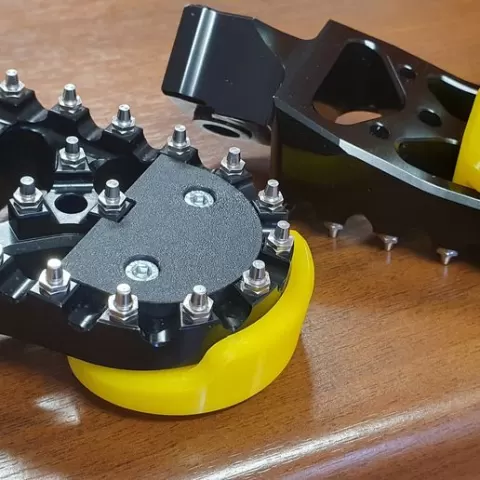Supermoto sliders for CNC footpegs - Husqvarna 701/KTM 690/GASGAS 700