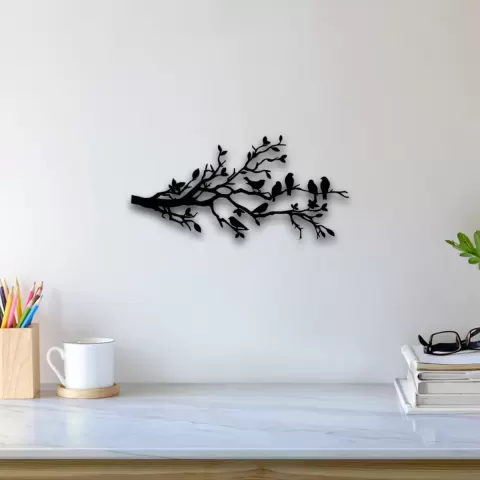 Bird And Tree Wall Art
