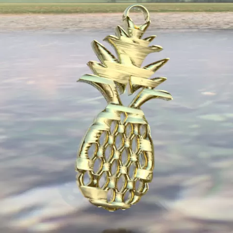 Pineapple earrings by raimonvibe
