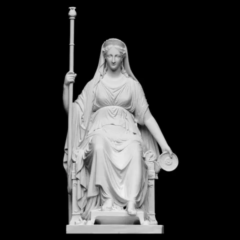 The Goddess Concordia Represented in Likeness of Empress Maria Louisa by Crawford Art Gallery