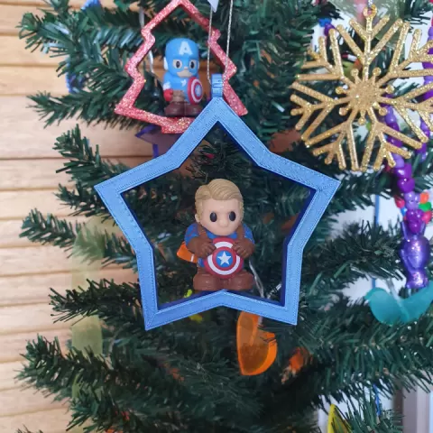 Christmas tree ornament_pencil toppers or ooshies decoration by Air New