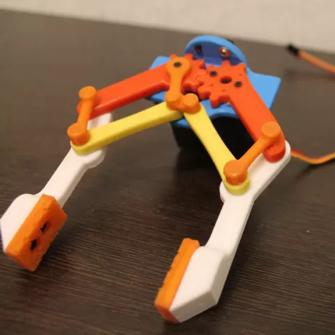Plane parallel griper 2#TinkerMechanical by Niyaz