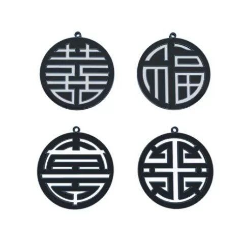Feng Shui Symbols, Chinese Good Luck Charms, Prosperity Pendants, Happiness Talisman