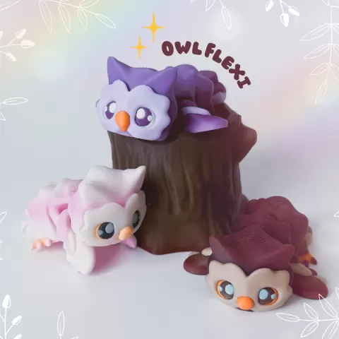 Owl Flexi by Layersingreen