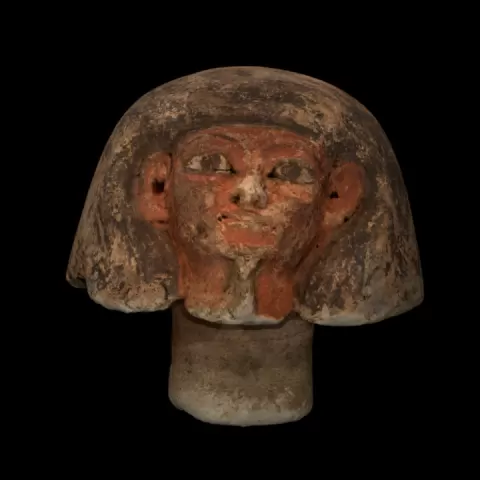 Canopic Jar Lid by Harvard Museum of the Ancient Near East