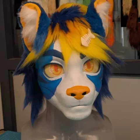 PERSONAL USE ONLY NEOSUIT - BIG CAT FELINE — SLIM HEAD BASE 3D STL FILE TO PRINT SEMIREALISTIC FURSUIT HEADBASE TIGER LION COUGAR PANTHER BASE HEAD FURRY BASE MOVING JAW