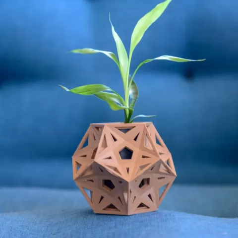 Rustic Star Vase by Clockspring