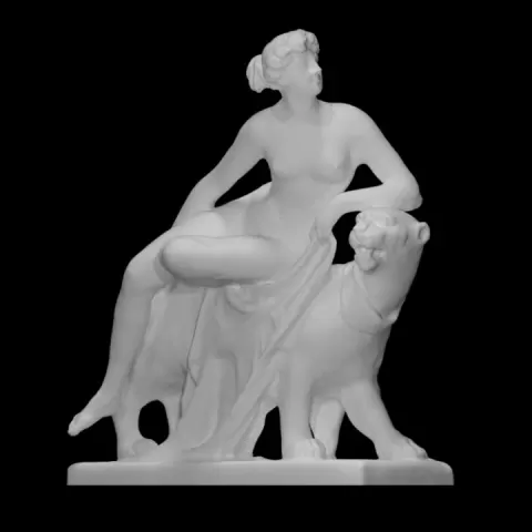 Ariadne on the Panther (Ariadne auf dem Panther) by Scan The World